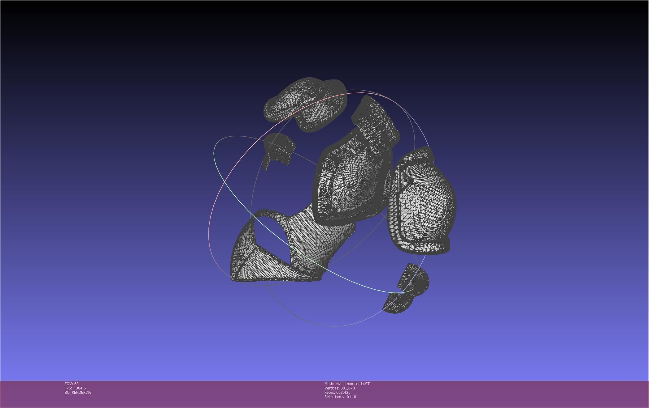 Fairy Tail Erza Scarlet Heart Kreuz Armor Set 3D print model_132