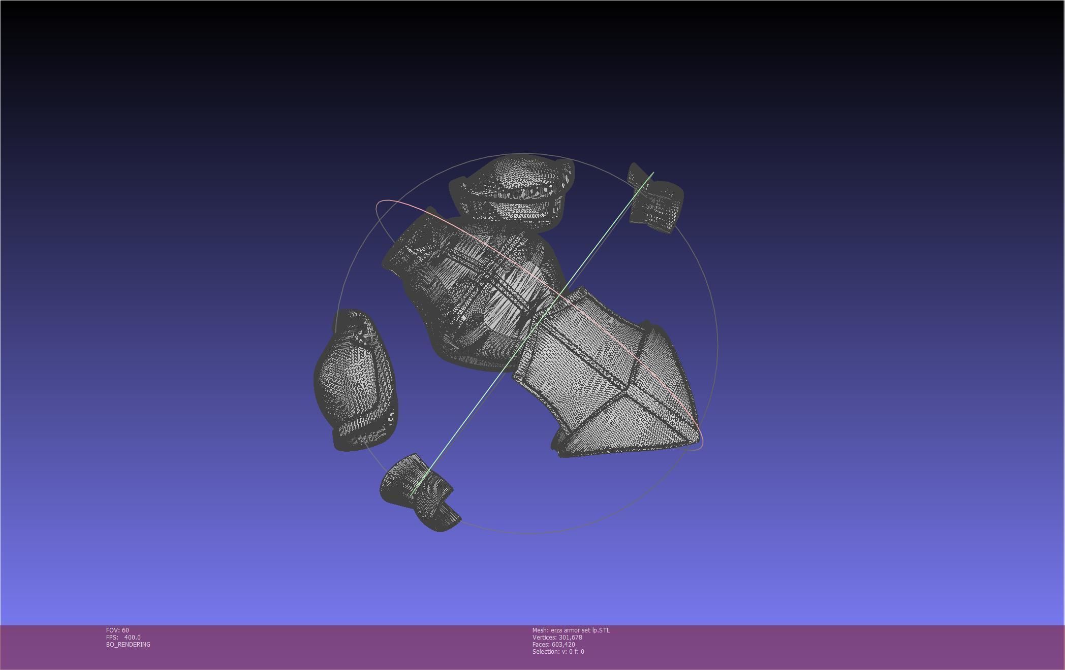 Fairy Tail Erza Scarlet Heart Kreuz Armor Set 3D print model_131