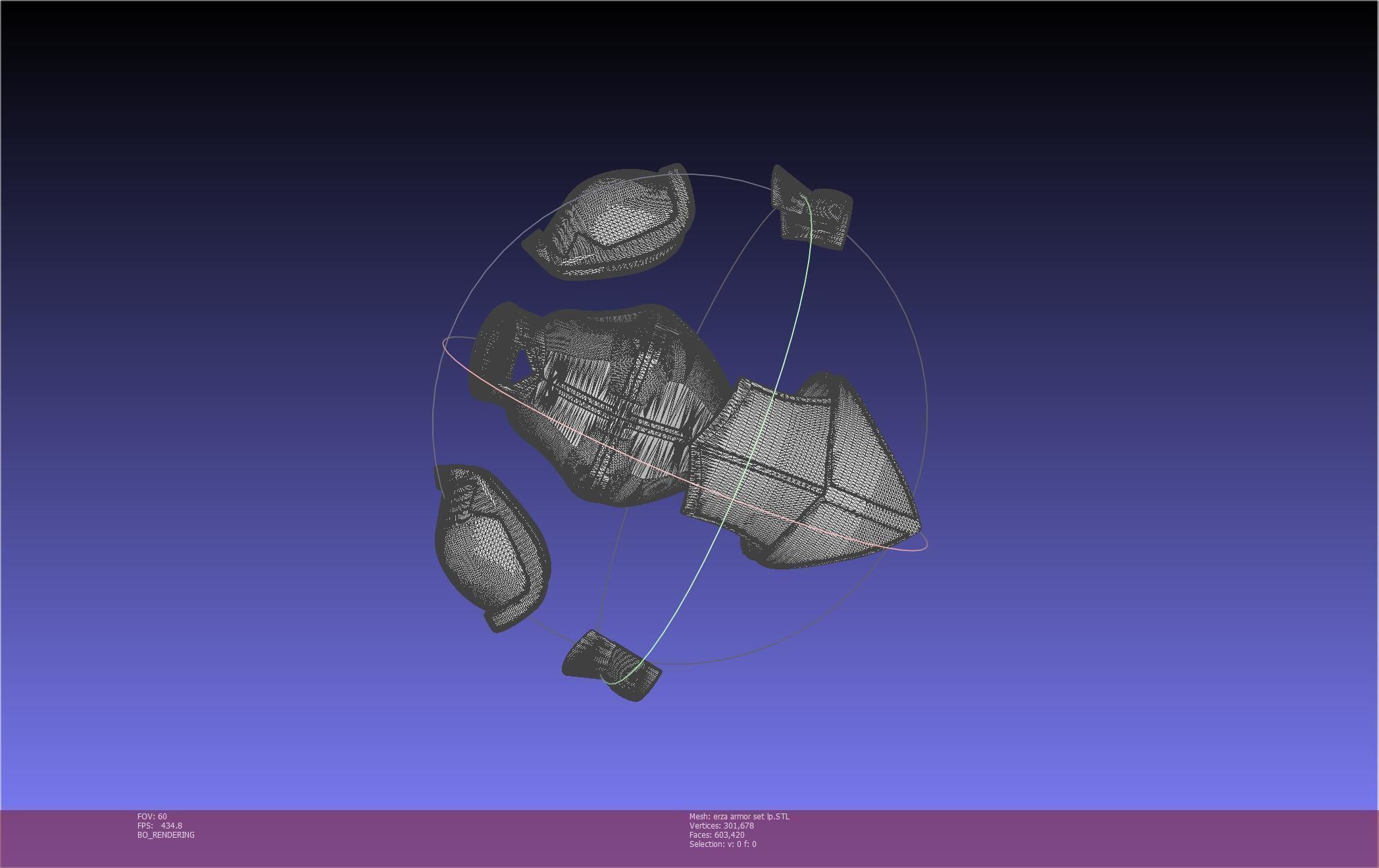 Fairy Tail Erza Scarlet Heart Kreuz Armor Set 3D print model_130