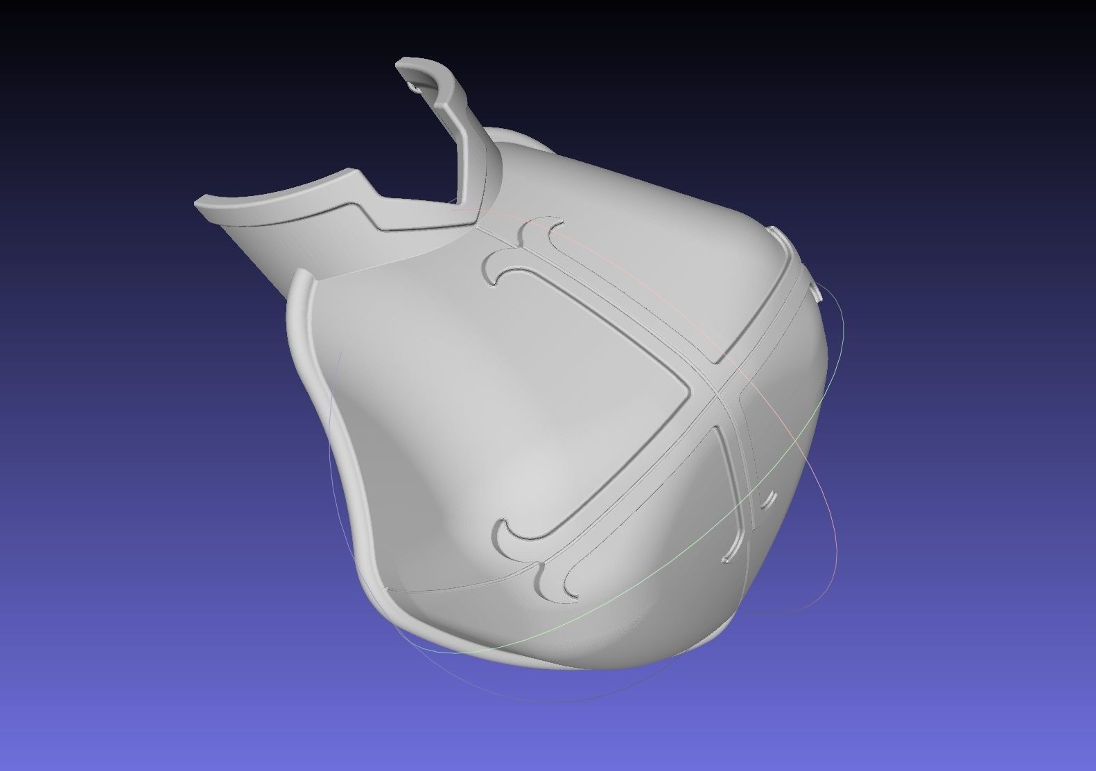 Fairy Tail Erza Scarlet Heart Kreuz Armor Set 3D print model_42