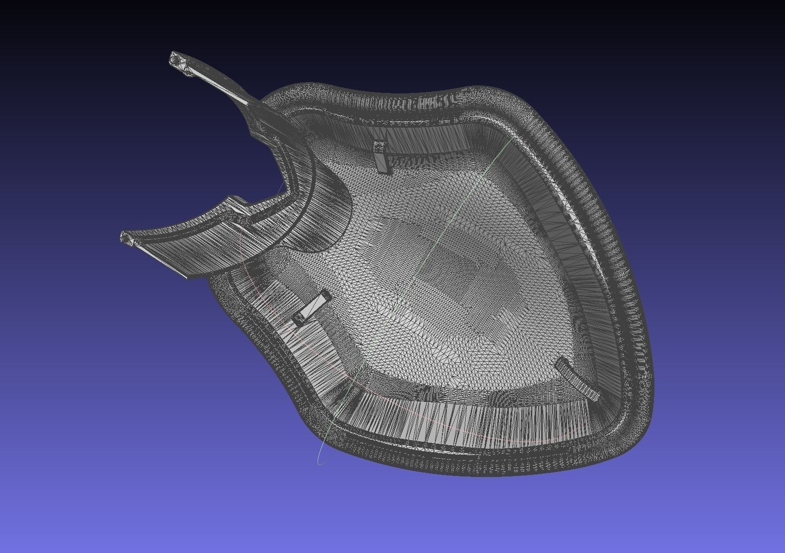 Fairy Tail Erza Scarlet Heart Kreuz Armor Set 3D print model_40