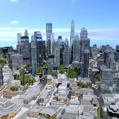 Big City 45 3D model