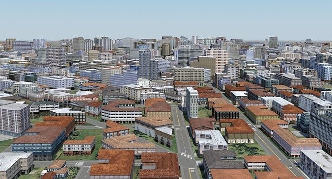 Big City 46 3D model 4