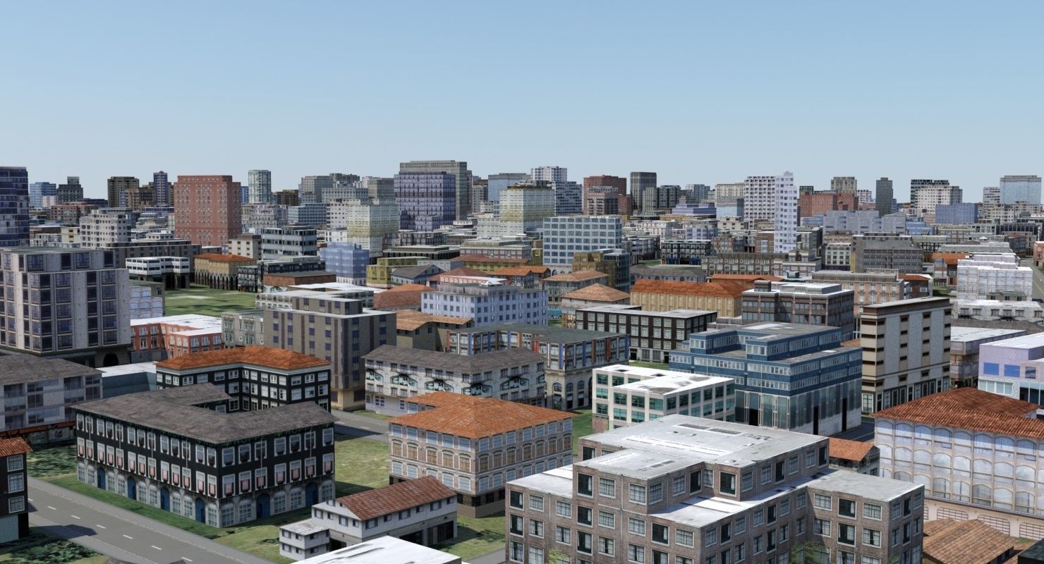 Big City 46 3D model_2