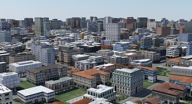 Big City 46 3D model 2