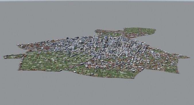 Big City 46 3D model 7