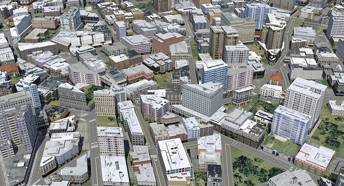 Big City 46 3D model 6