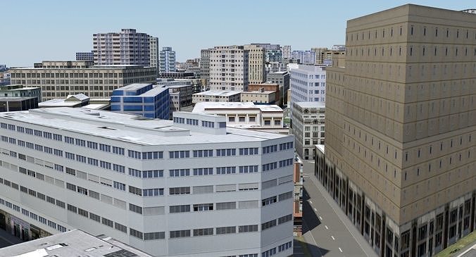 Big City 46 3D model 5