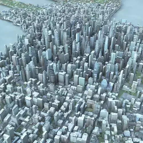 Big City 47 3D model