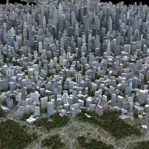 Big City 48 3D model