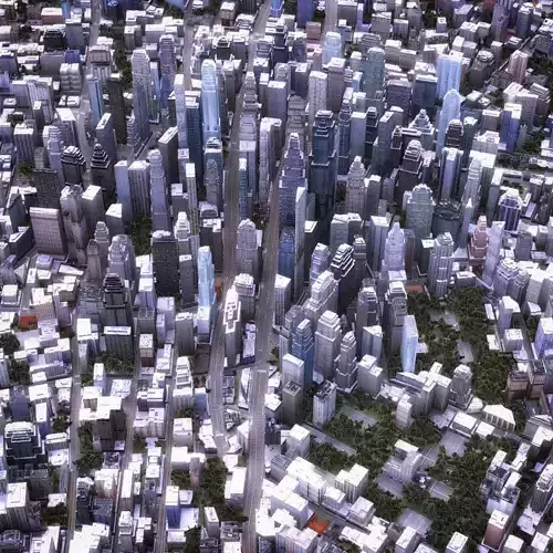 Big City 52 3D model