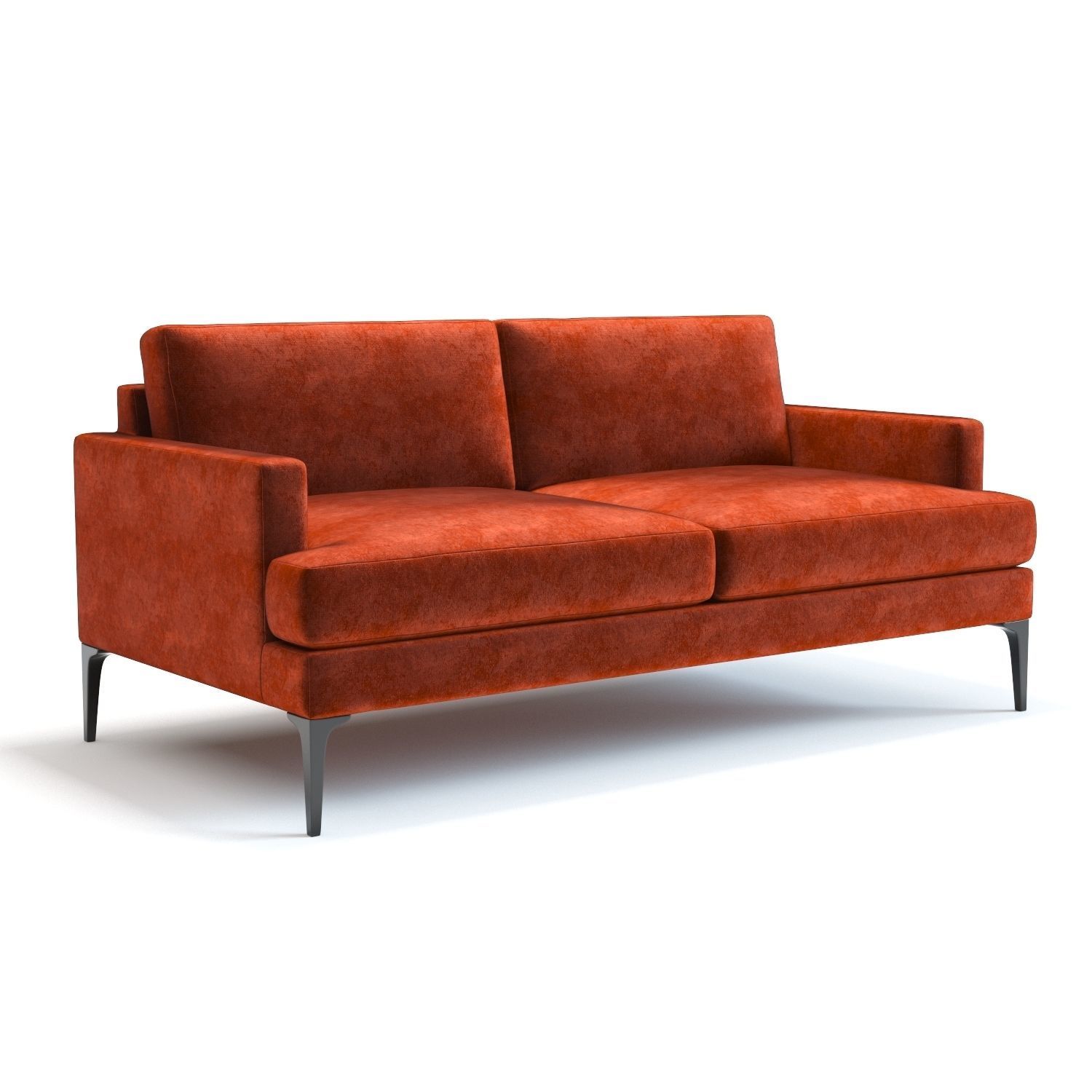 West Elm Andes Sofa 3D model_3