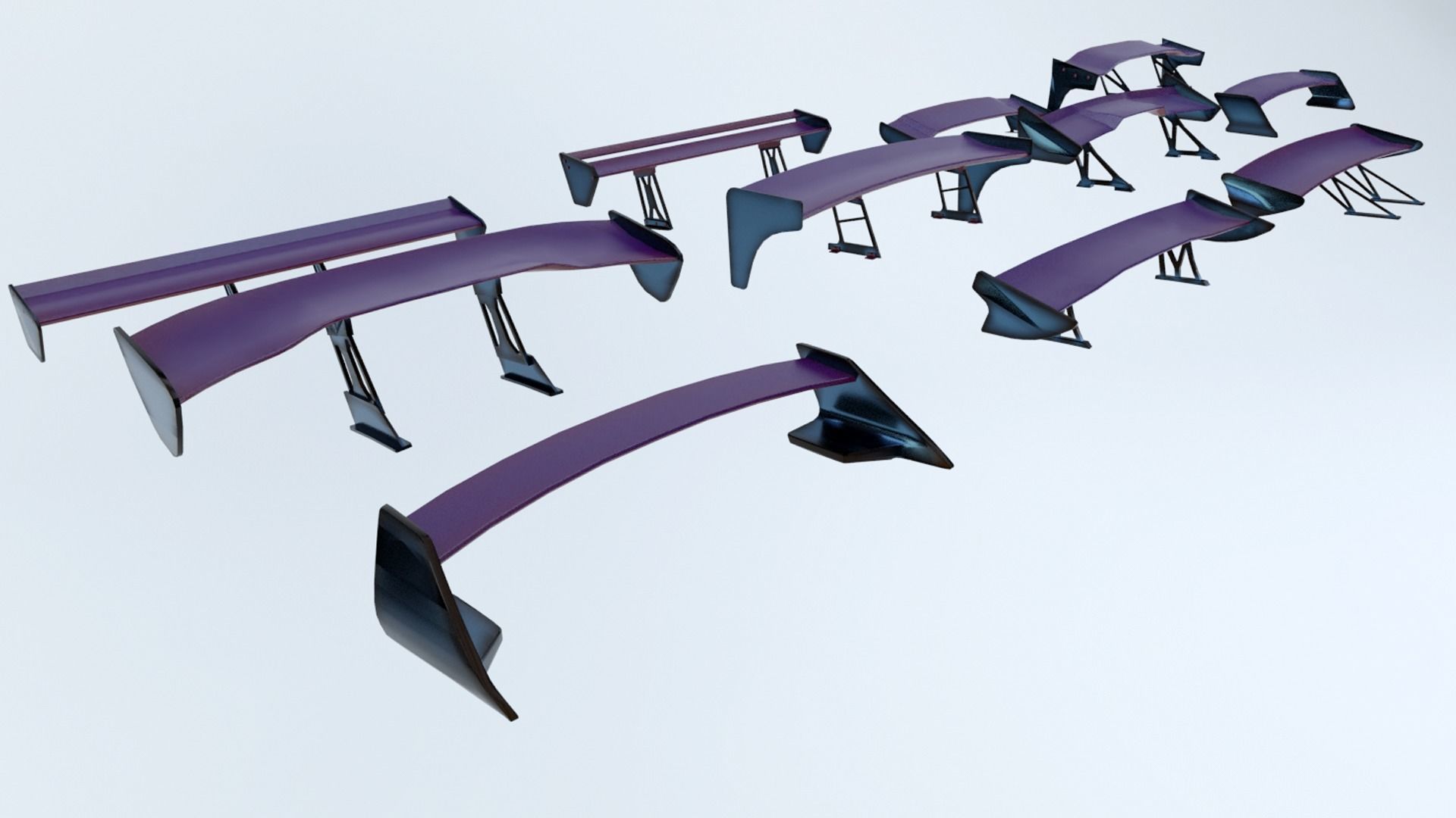 3d-model-low-poly-spoilers-design-of-futuristic-car-vr-ar-low-poly