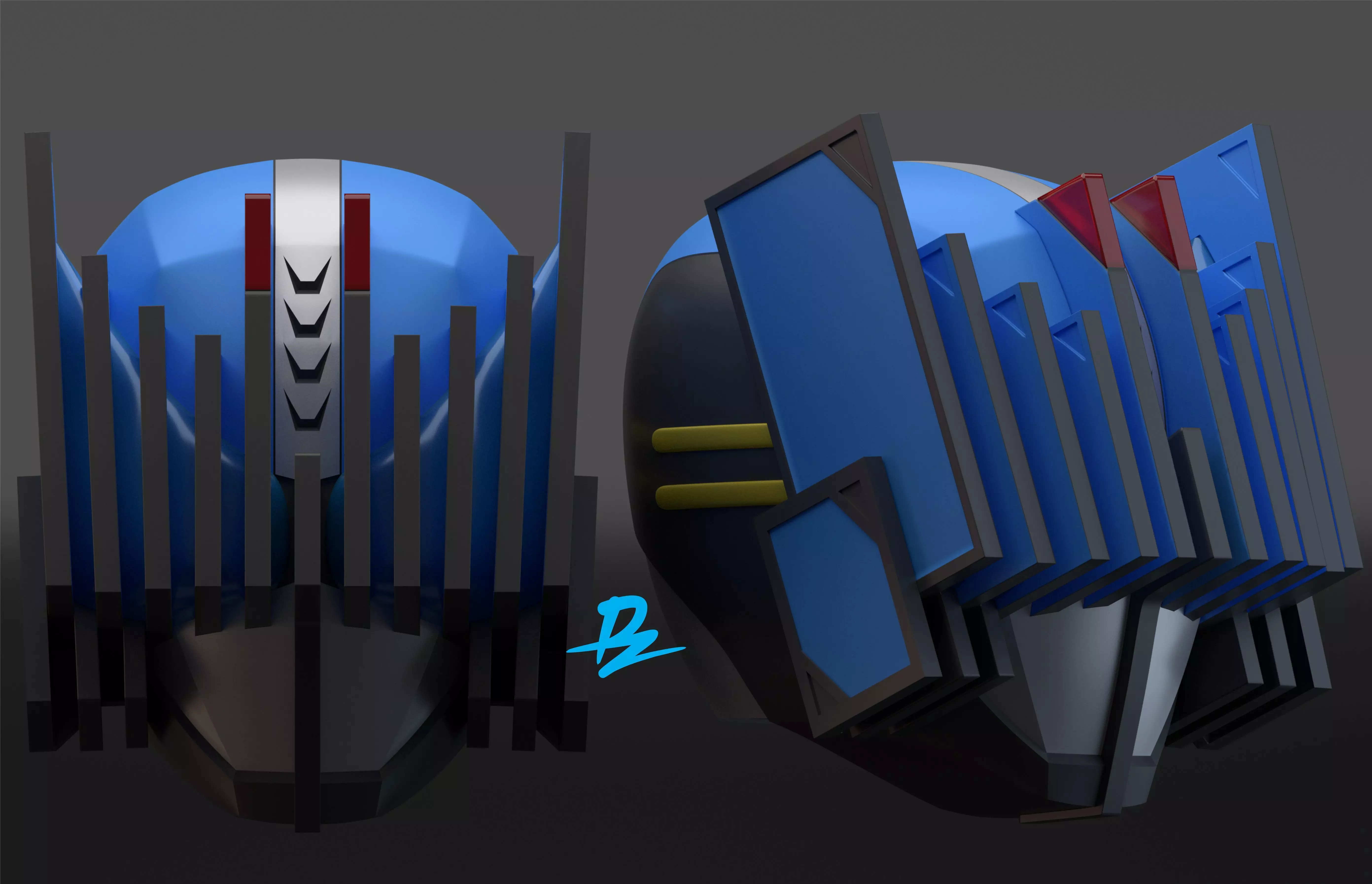 Mask Kamen rider Diend Decade series 3D print model_0