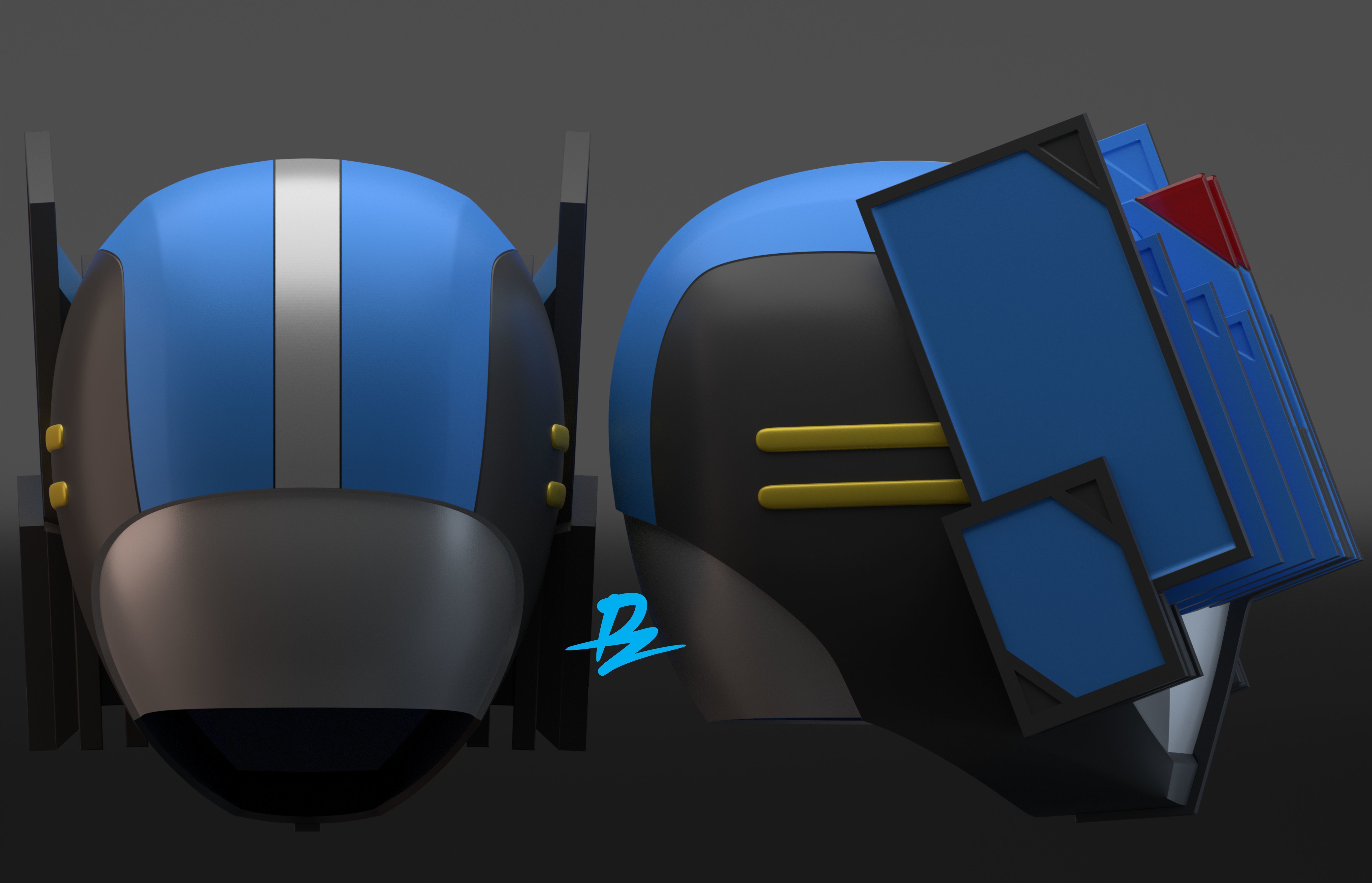 Mask Kamen rider Diend Decade series 3D print model_1