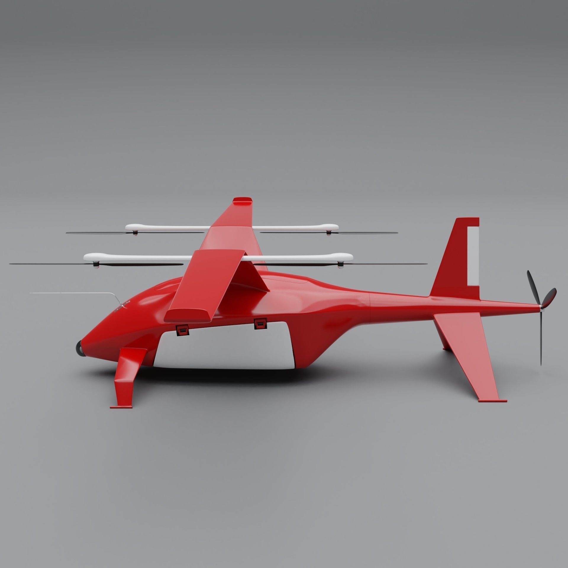 Cargo drone Zeltor-28 3D model_6