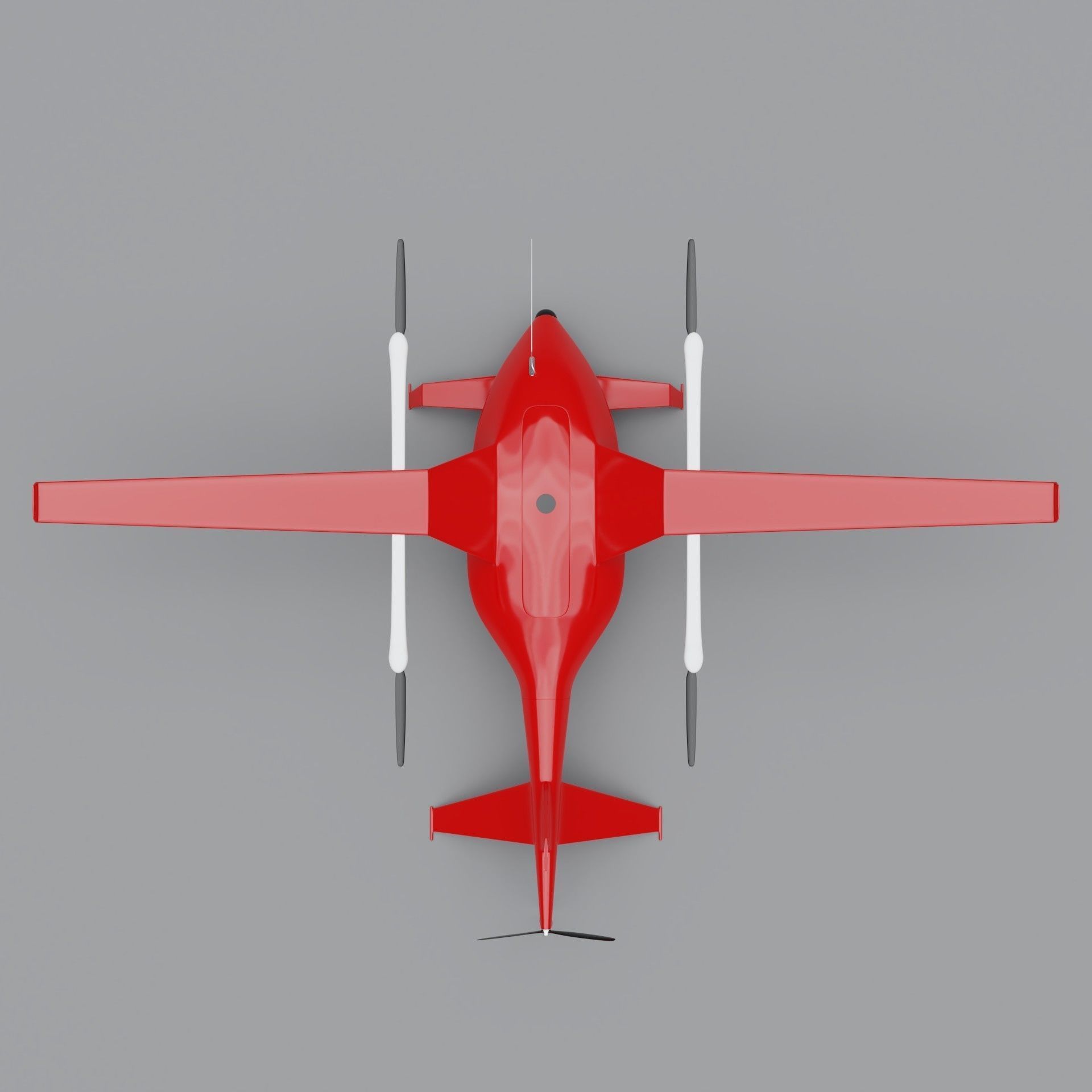 Cargo drone Zeltor-28 3D model_4