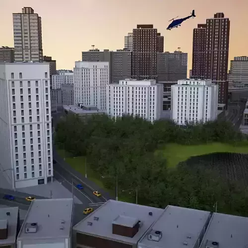 City Scape 8 3D model