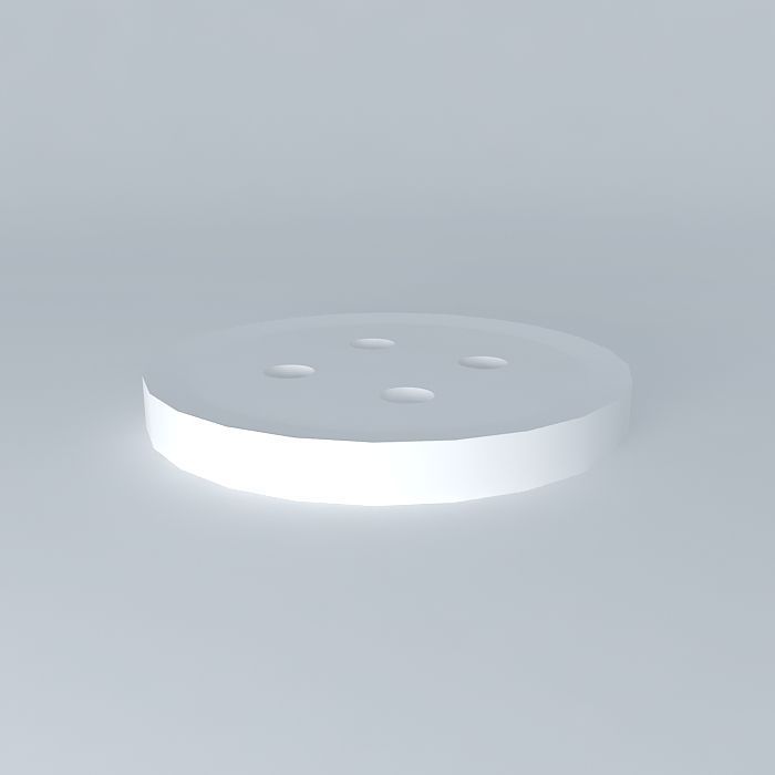 Button plate with holes Free 3D model_2