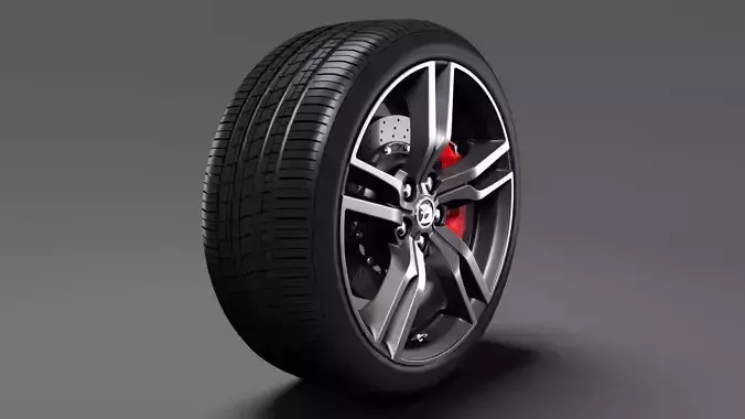 HSV Clubsport R8 Tourer Gen F2 wheel 2017 3D model