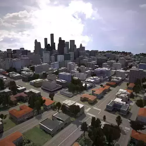 Real Time City 09 3D model