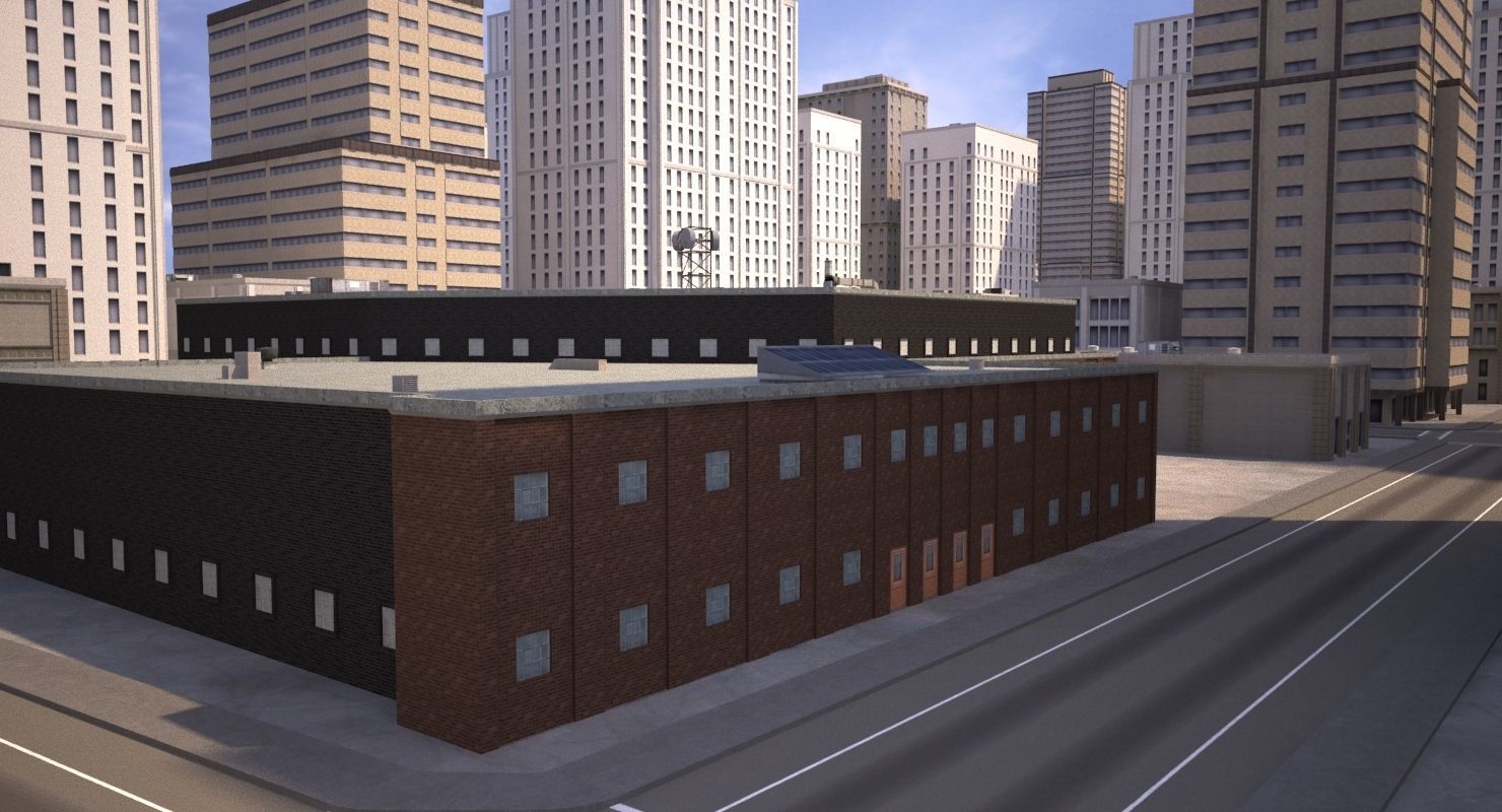 Real Time City 10 3D model_7