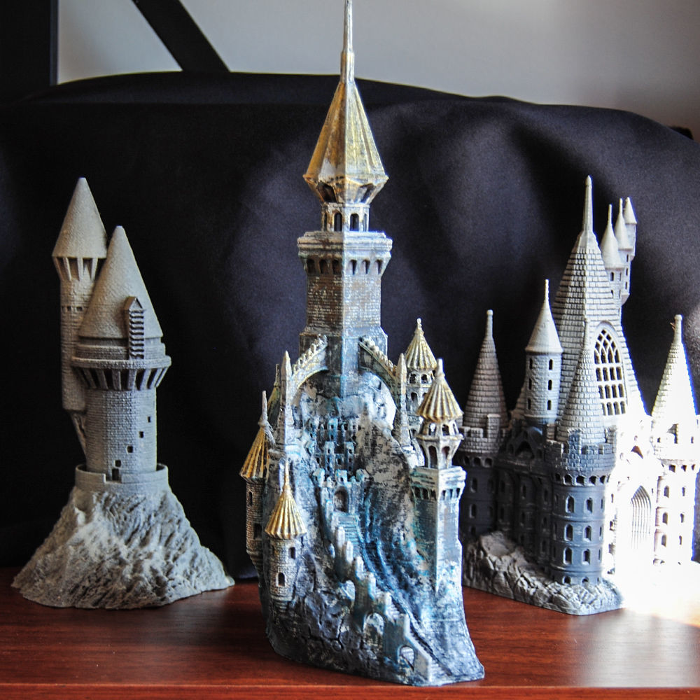 THE GOLDEN TOWERS 3D print model_5