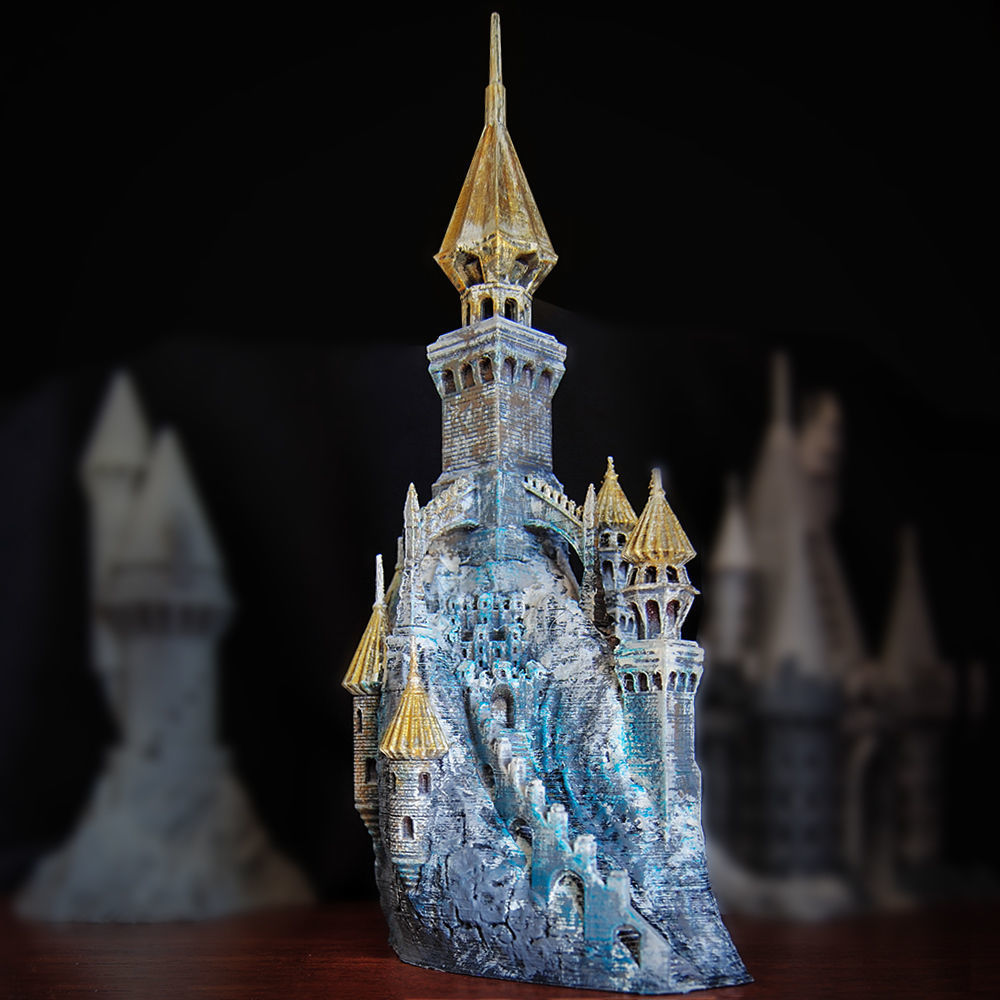 THE GOLDEN TOWERS 3D print model_4