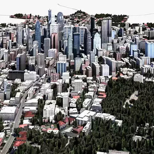 Real Time City 14 3D model