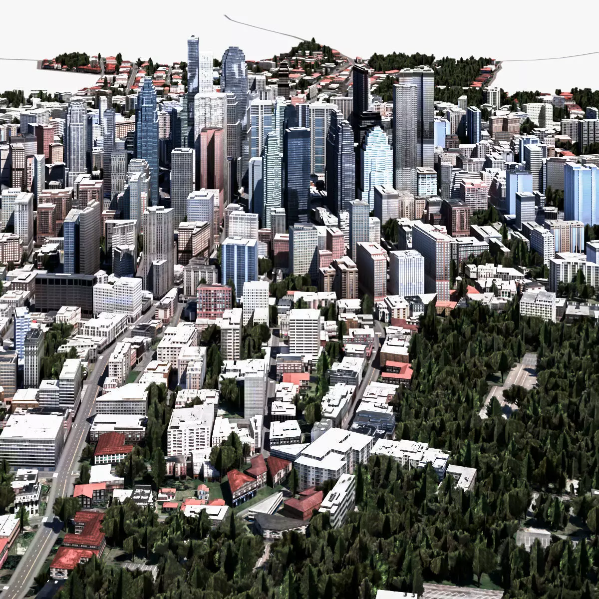 Real Time City 14 3D model_0