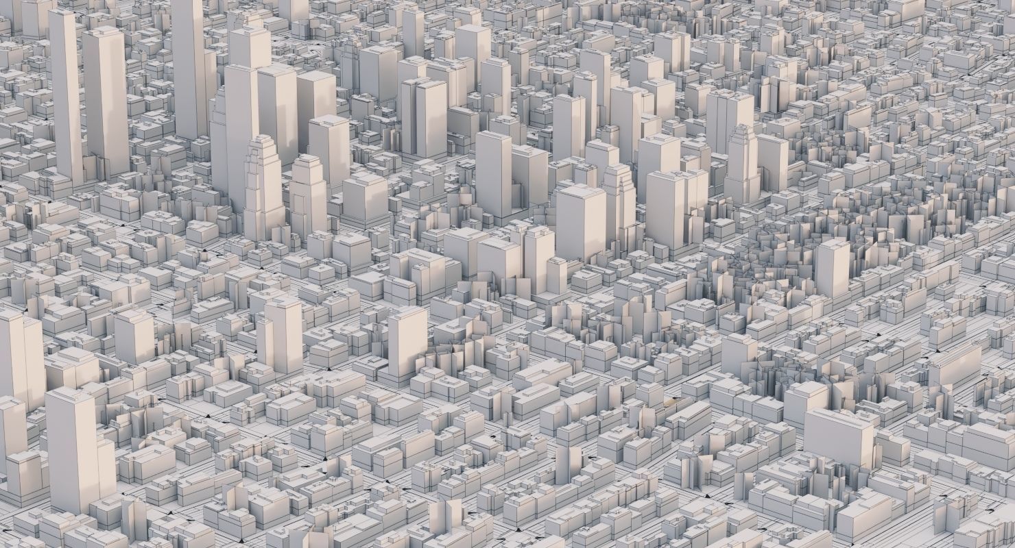Real Time City 15 3D model_8