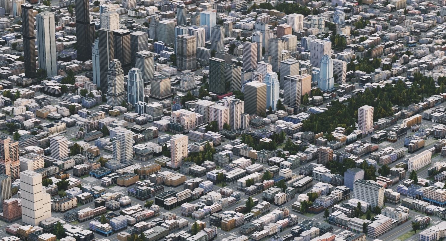 Real Time City 15 3D model_6