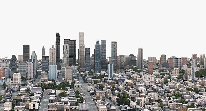 Real Time City 15 3D model 2