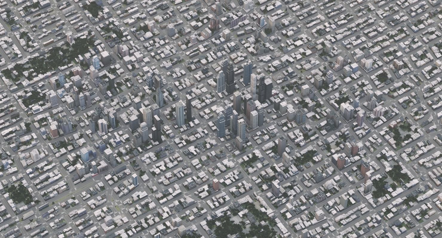 Real Time City 15 3D model_3