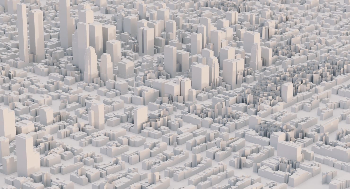 Real Time City 15 3D model_7