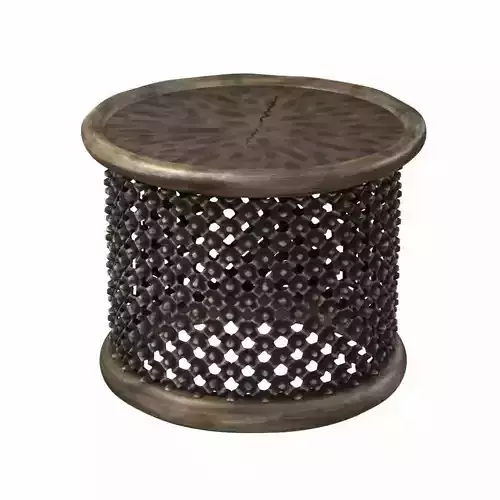 Restoration hardware BAMILEKE KING  SIDE TABLE