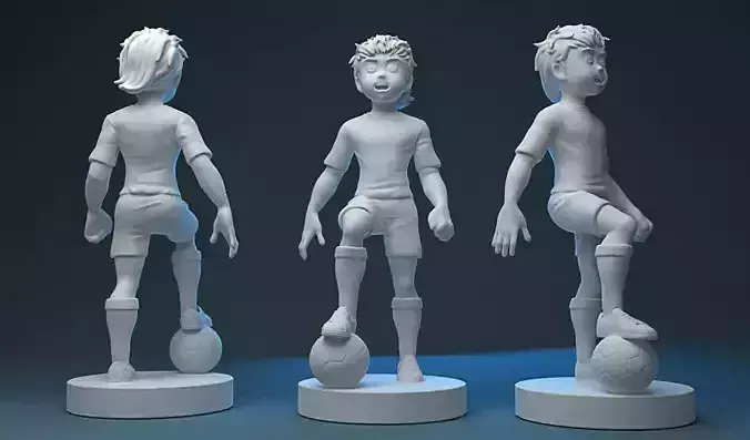 Captain Tsubasa 3D Printable