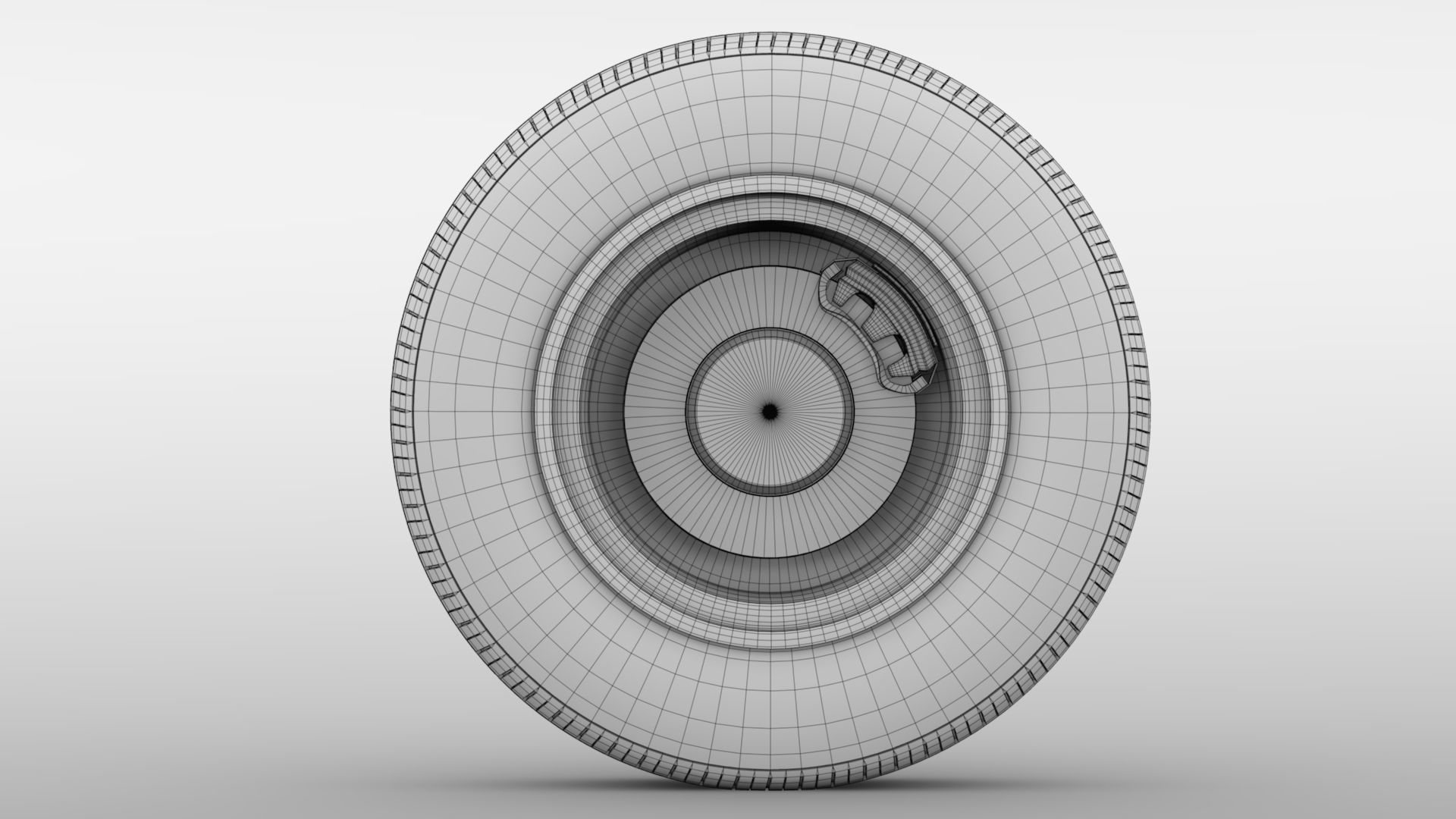 MAN TGE Chassi wheel 2018 3D model_8