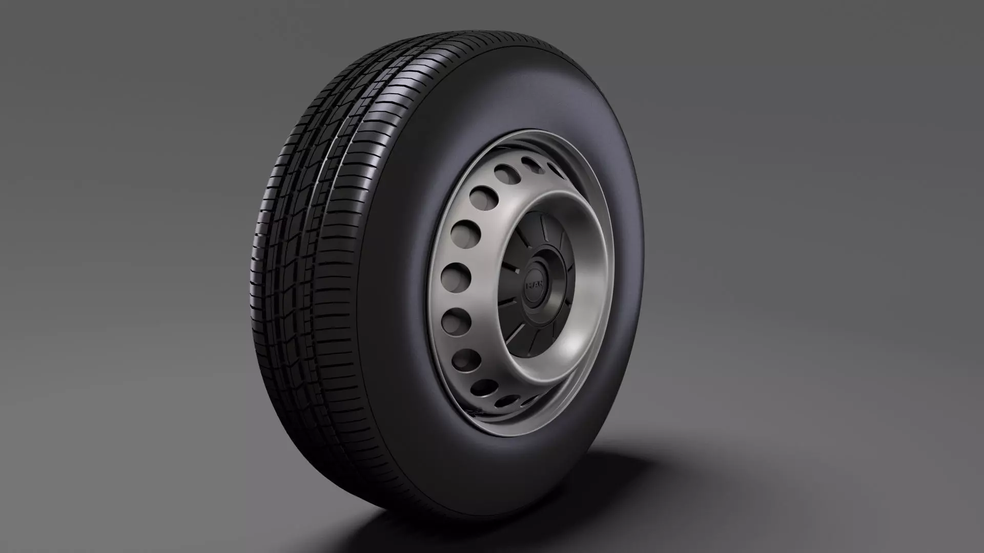 MAN TGE Chassi wheel 2018 3D model_0