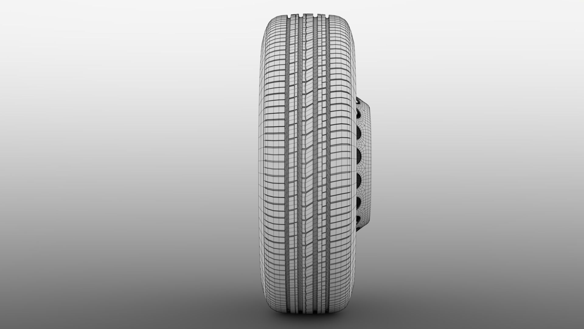 MAN TGE Chassi wheel 2018 3D model_11