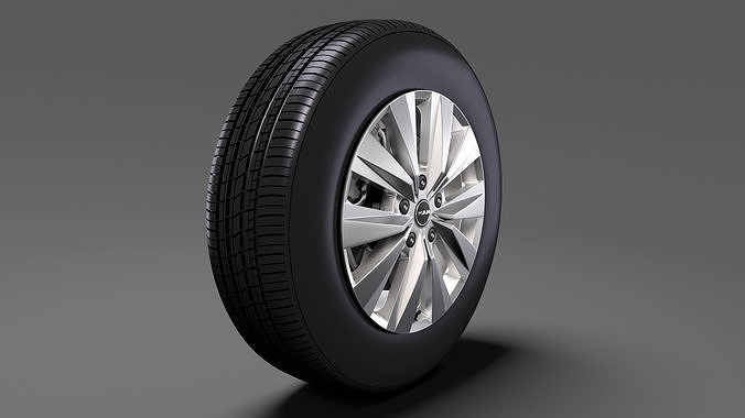 MAN TGE Van 2017 wheel 3D model