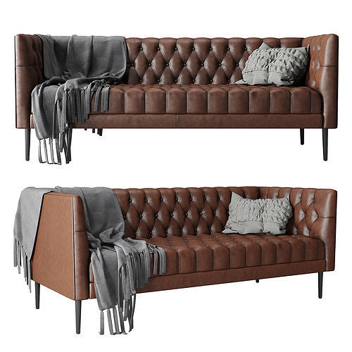 Joybird Vaughn Leather sofa 3D model