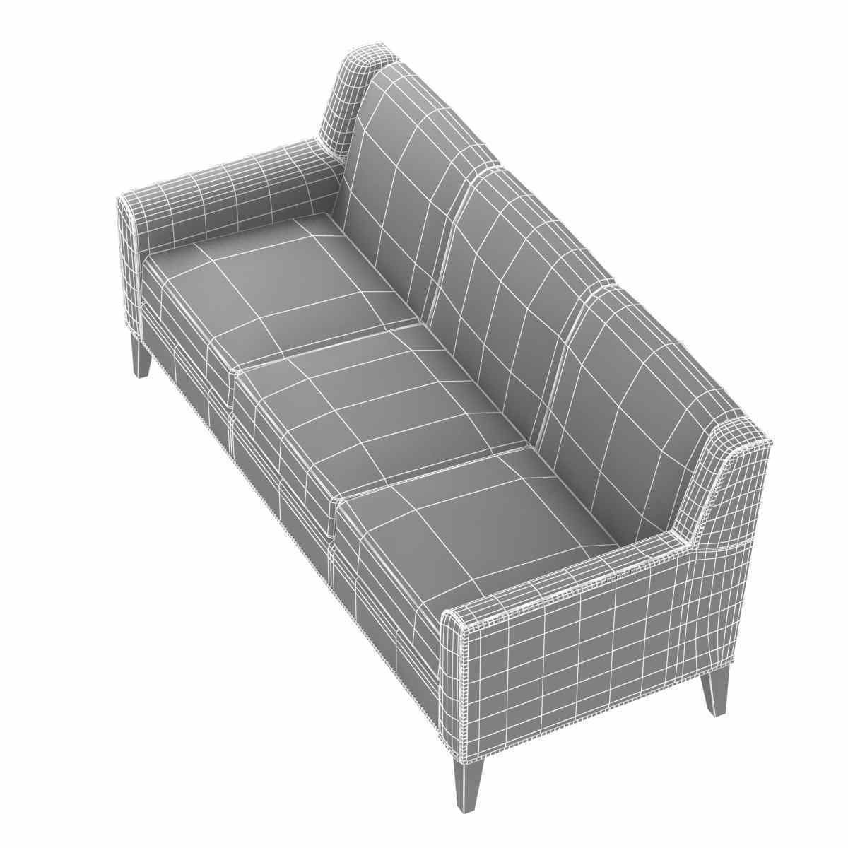 Fairfield aubrey sofa 3d model 3D model_9