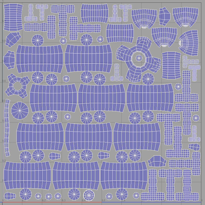 Robot Mechanic Arm - style two 3D model_11