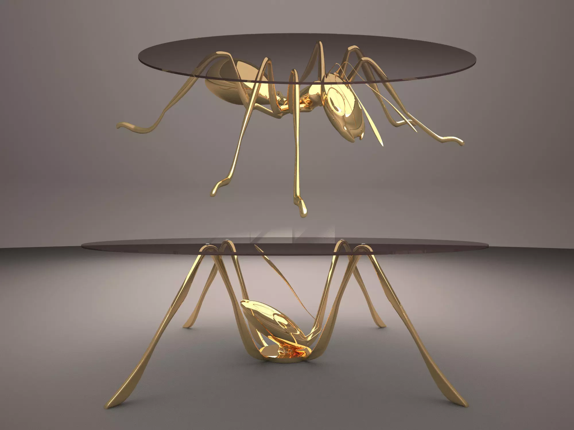 Ant Coffee Table Concept Free 3D model