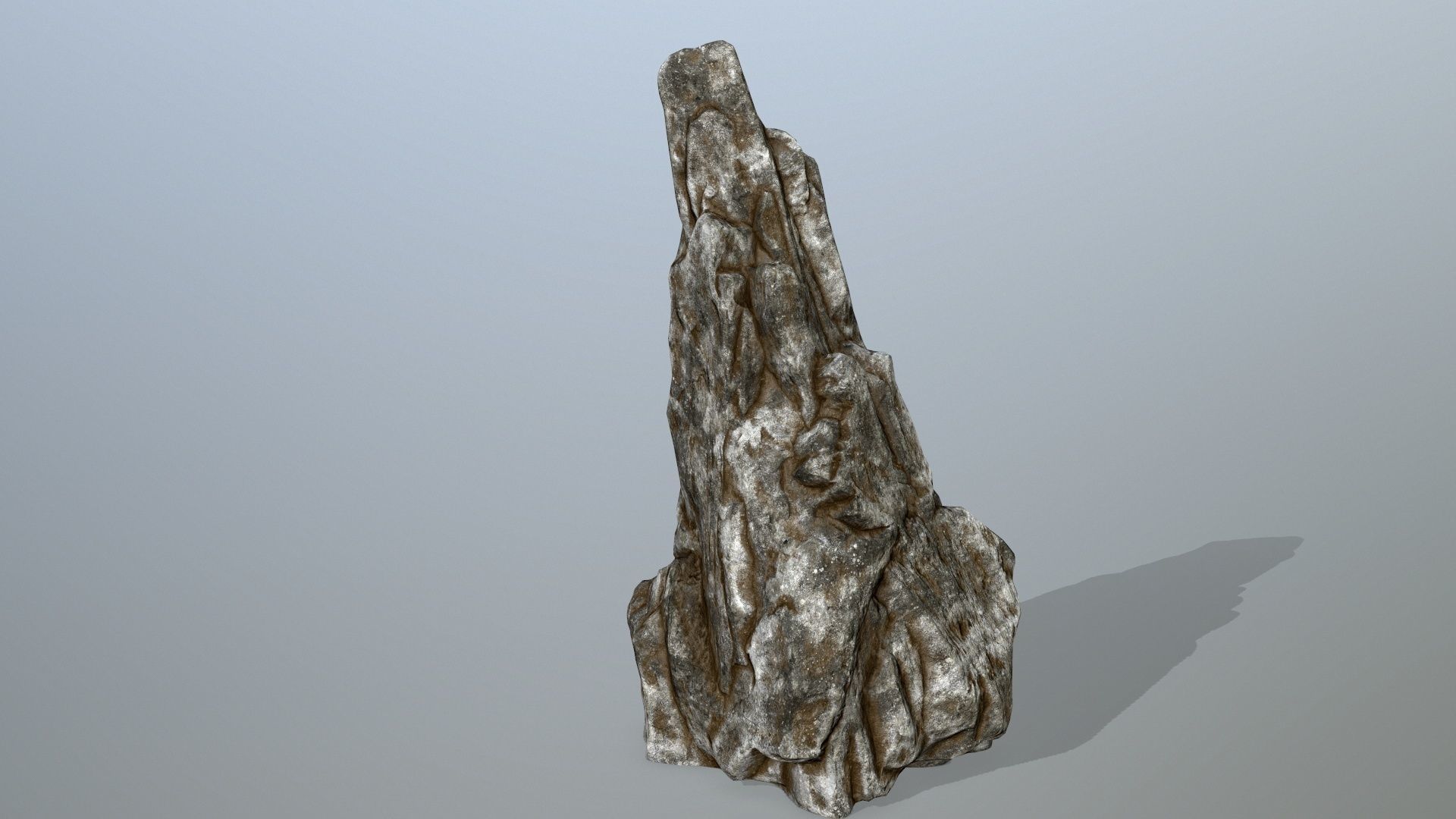 rocks rock Low-poly 3D model_7