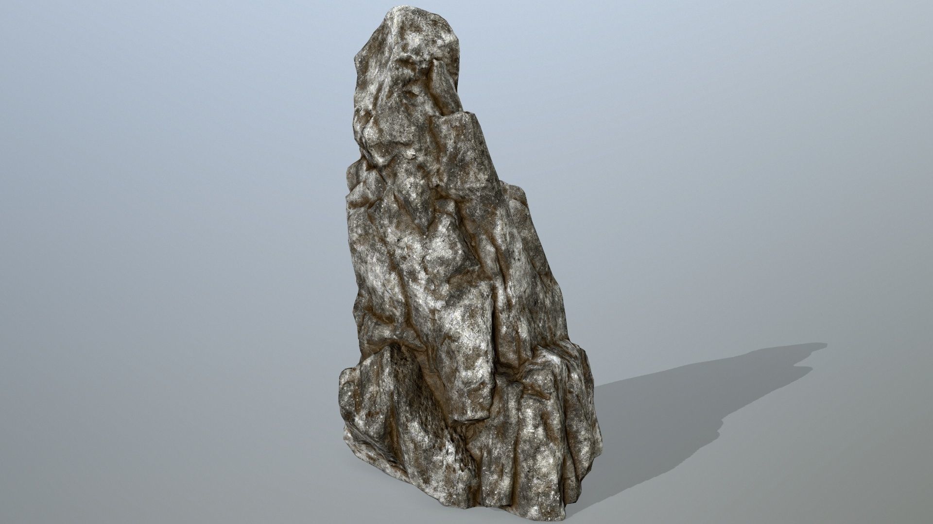 rocks rock Low-poly 3D model_5