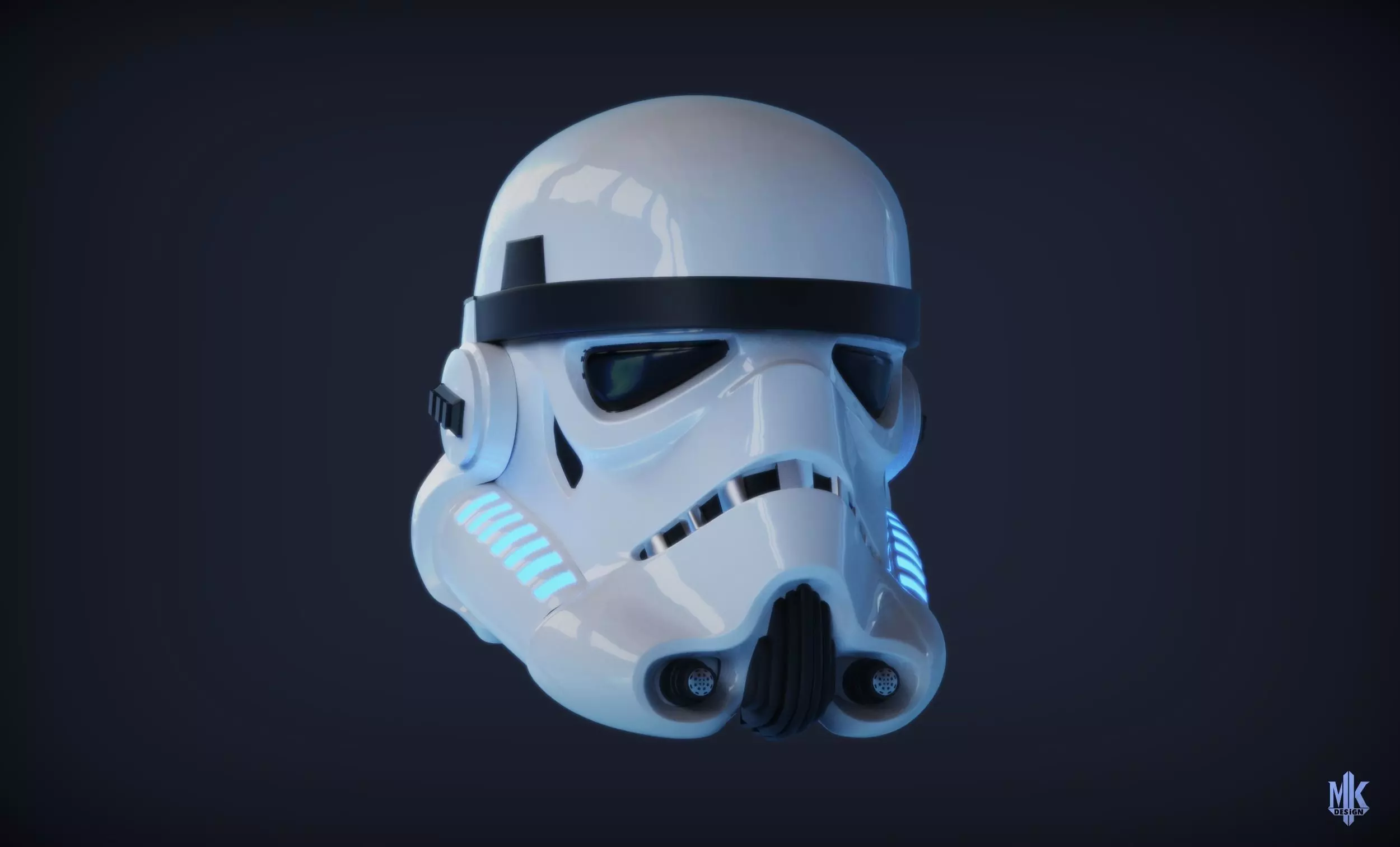 ORIGINAL STAR WARS STORMTROOPER HELMET MODEL 3D model_0