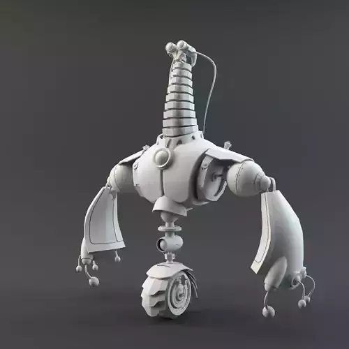 Robot with arms and legs
