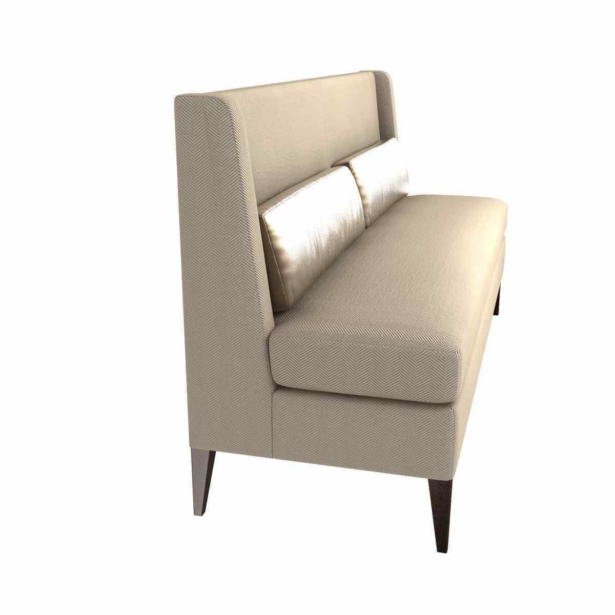 Sofa and chair company bespoke banquette 3d model 3D model_7